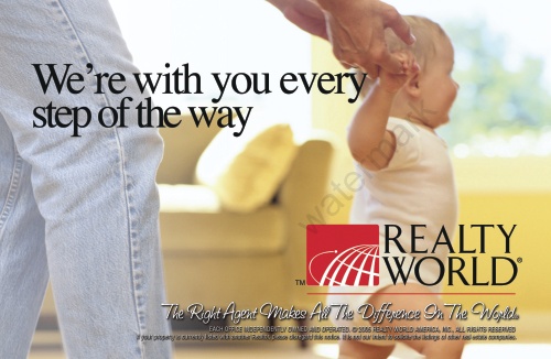 Realty World - Every Step Postcard - 8.5” x 5.5"