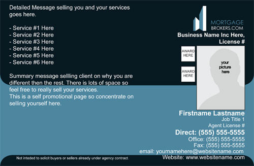 mortgage broker 4x6 blue