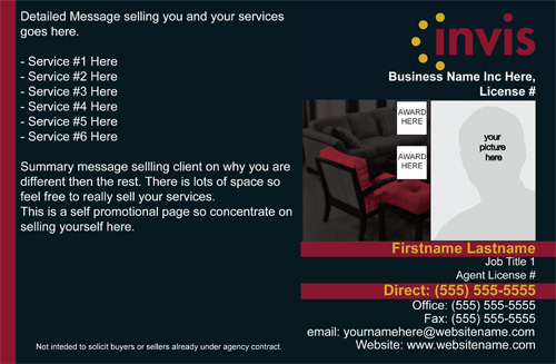Invis 4x6 chairs