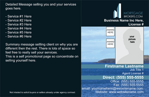 mortgage broker 4x6 island