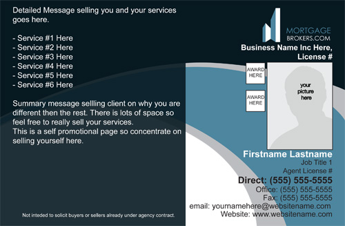 mortgage broker 5.5x8.5 standard