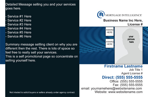 mortgage intelligence 4x6 pattern