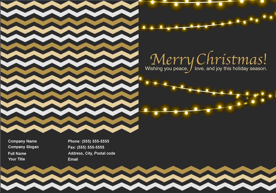 Merry Christmas Holiday Card