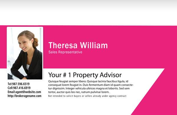 aa remax pink agent photo front