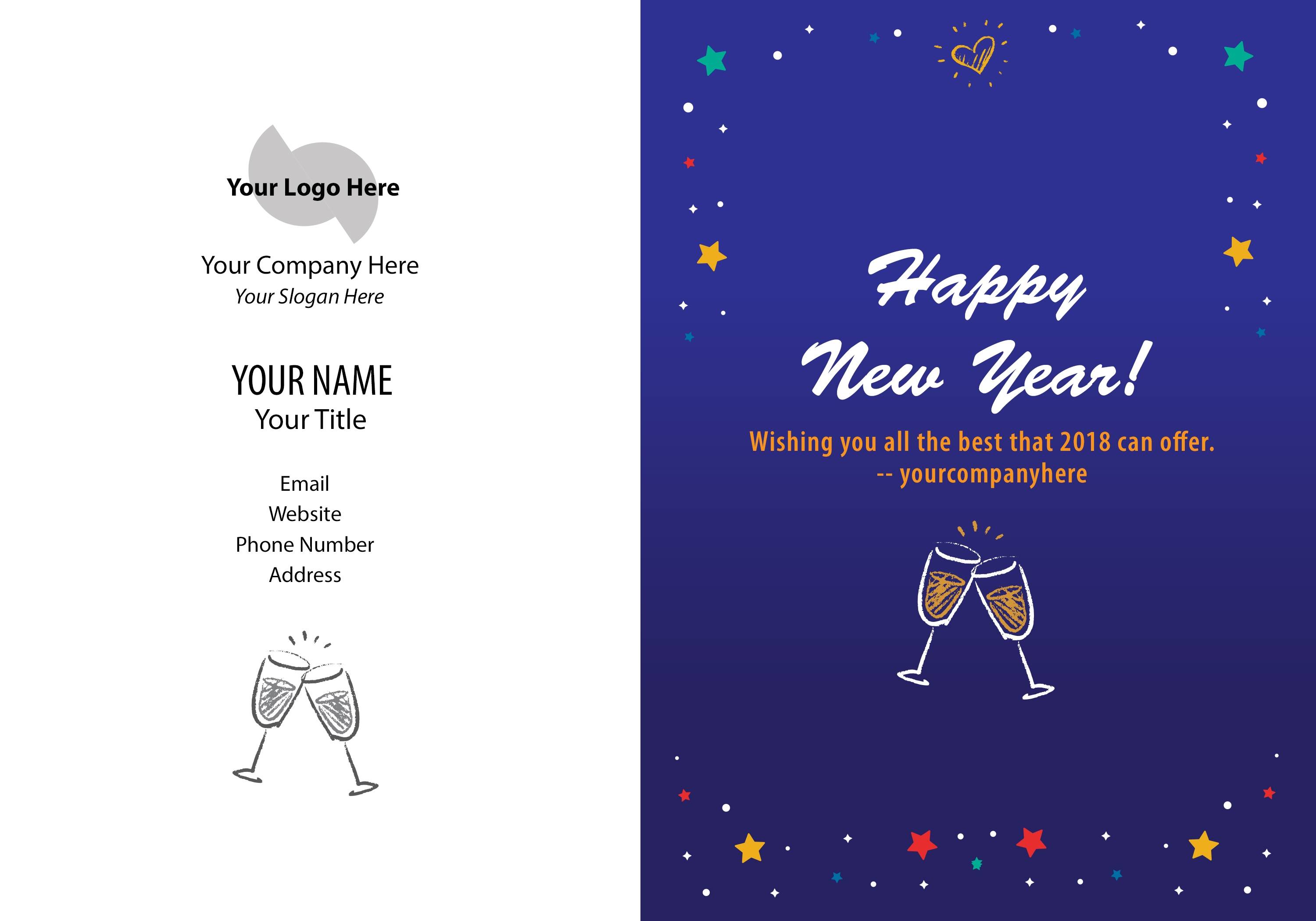 New Year's Card Front