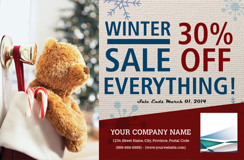 Retail winter sale