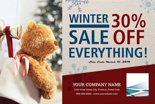 Retail winter sale