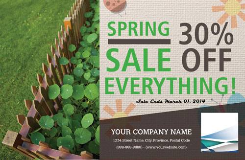 Retail spring sale
