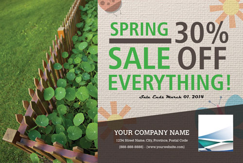 Retail spring sale