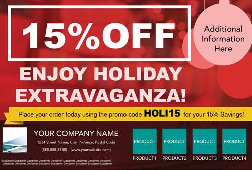 Retail holiday extravaganza