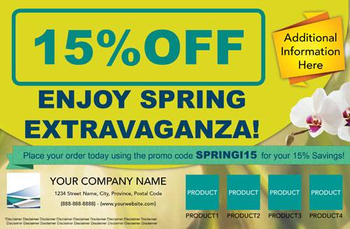 Retail spring extravaganza