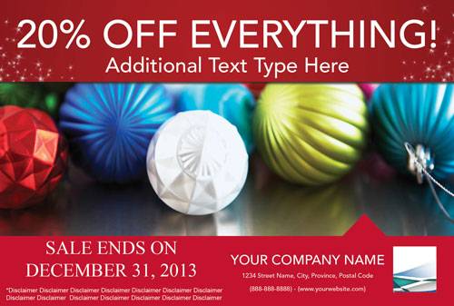 Retail holiday sale
