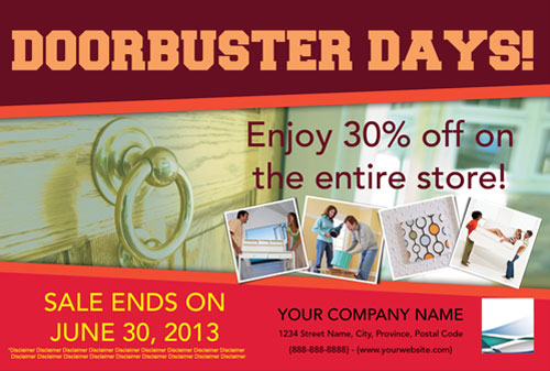 Retail doorbuster days