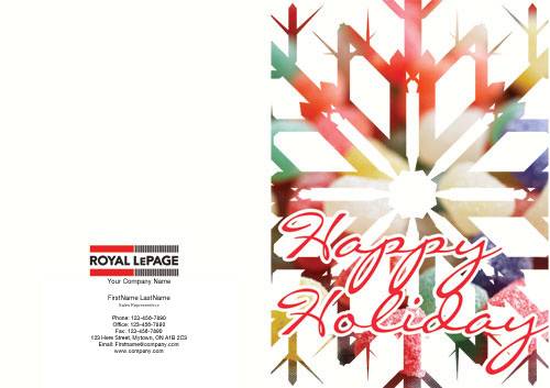 royal lepage happy holiday candy snowflake
