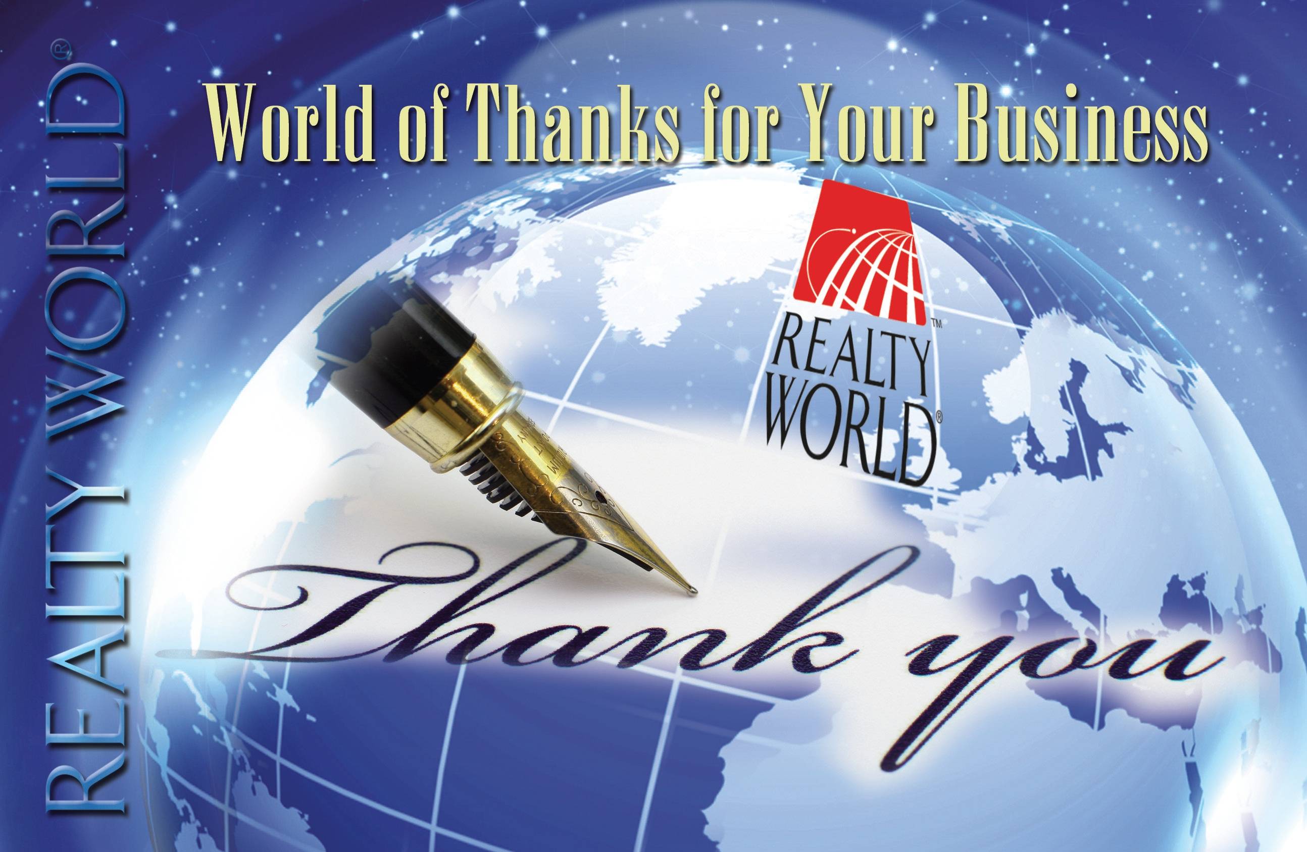 Realty World -  World of Thanks for Your Business