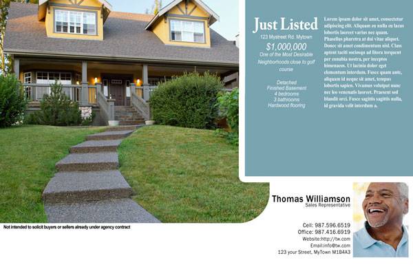 aa sutton listed blue house agent photo front
